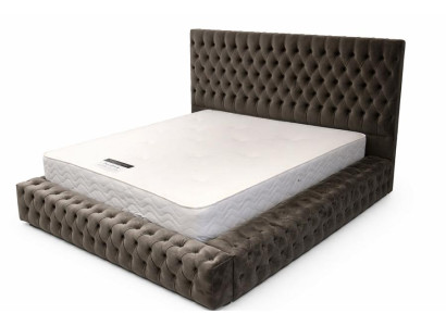 Chesterfield Textilbett Schlafzimmerbetten Doppelbezug 140/160/180/200 cm.