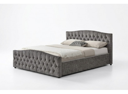 Chesterfield Lit Design Chambre Lits Anglais 180x200 Revêtement Textile
