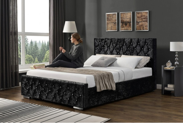 Lit Chesterfield Design Chambre Lits Anglais Lits en Textile