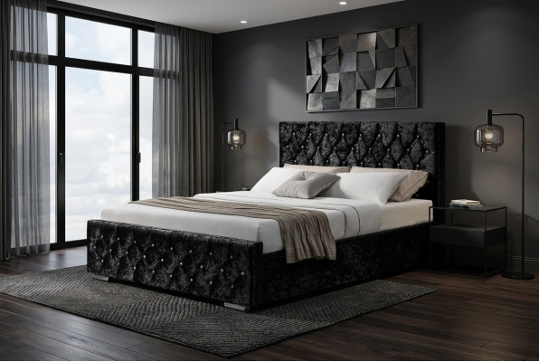 Lit Chesterfield Design Chambre Lits Anglais Lits en Textile