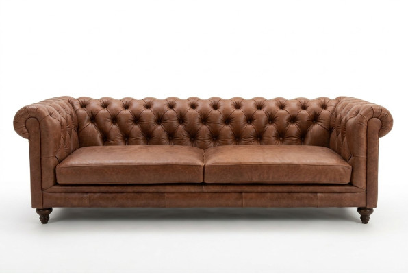 Canapé Chesterfield en tissu pour canapé canapé en cuir Canapés Suite 3 places
