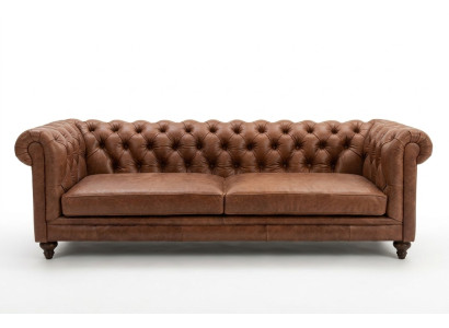 Canapé Chesterfield en tissu pour canapé canapé en cuir Canapés Suite 3 places