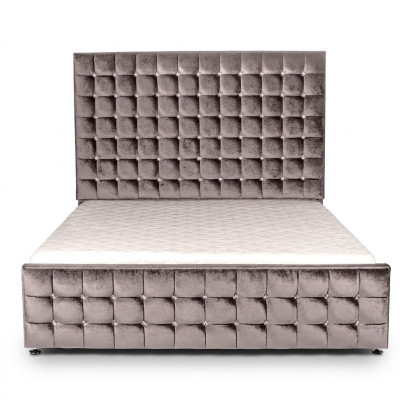 Chambre de luxe Lit Tissu de lit Design Luxe Lits doubles d'hôtel Chesterfield