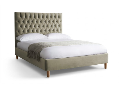 Design Chesterfield Tapisserie Anglaise Lit Double Noir 140/160/180x200