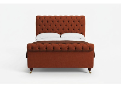 Chesterfield lit rouge chic Chesterfield lit double meuble designer