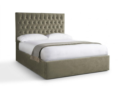 Lit double Chesterfield Tauper, Designer chambre à coucher lits