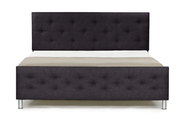 Chesterfield Bett Lit rembourré Lit double Lits Grand XXL Lit de designer de luxe Neuf