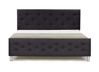 Chesterfield Bett Lit rembourré Lit double Lits Grand XXL Lit de designer de luxe Neuf
