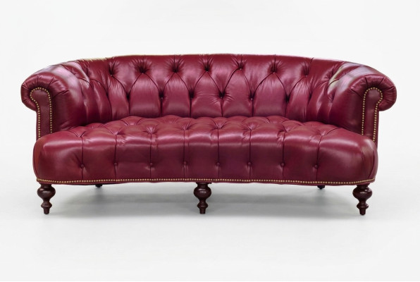Designer Chesterfield canapé trois places canapé rose design de luxe