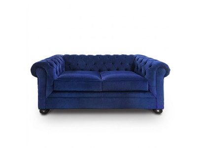 Canapé Chesterfield de luxe en cuir pour siège rembourré Ensemble de sièges 2+1 Canapés nouveau