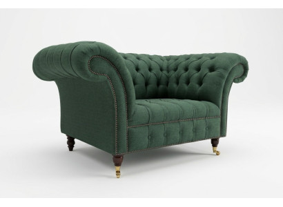 Canapé rembourré en tissu Chesterfield ensemble de canapés 1,5 places et trois places.