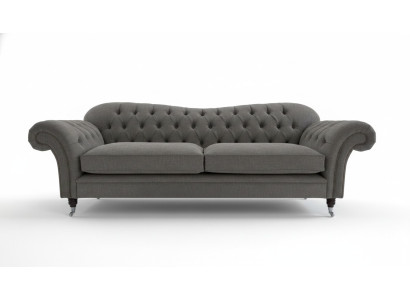 Chesterfield Canapé en tissu Canapé canapé set 4 places Suite Design Canapé moderne