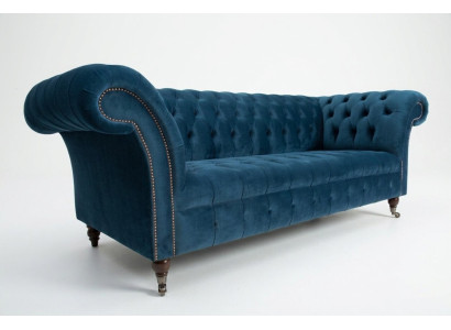 grand canapé chesterfield sofa canapé rembourré designer canapés velours textile cuir neuf