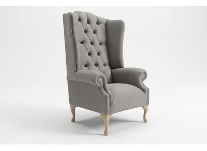 Fauteuil Chesterfield Wingback Sofa Siège rembourré Fauteuil Salon Relax Club