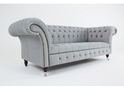 Canapé Chesterfield Ensemble 3+2 places en velours Velor Suite Design Sets