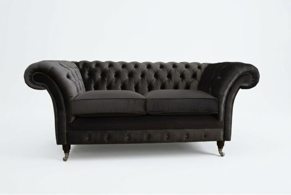 Canapé Chesterfield 2 places design capitonné canapés sofa NEUF deux places