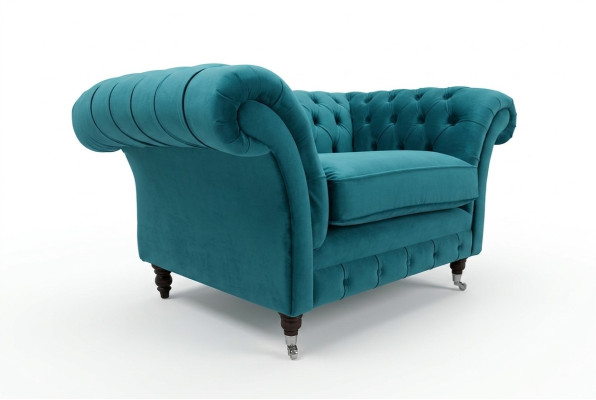 Canapé Chesterfield Garniture rembourrée Sofa 1,5 places Canapés classiques Une place