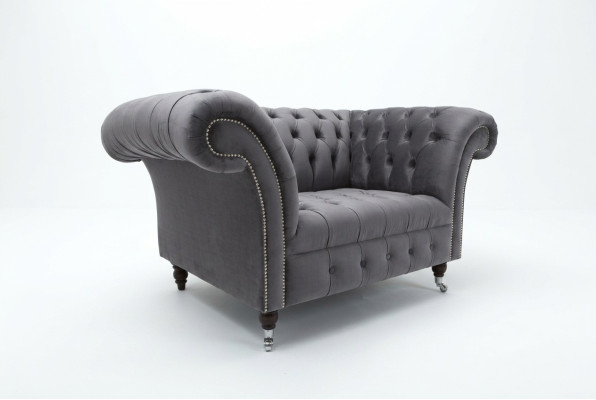 Canapé Chesterfield Sofa Polster Ensemble 1,5 places Sofas Classique monocoque