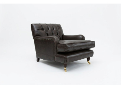 Fauteuil design Chesterfield Sofa Canapé Luxe Tissu Canapés 1 place #299