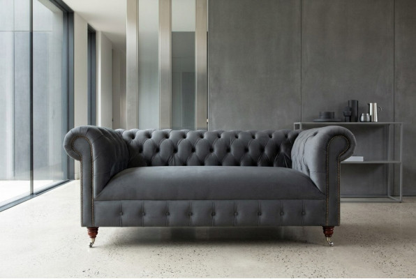 Canapé classique Chesterfield pour salon, meuble canapé, siège en tissu rembourré, canapés.