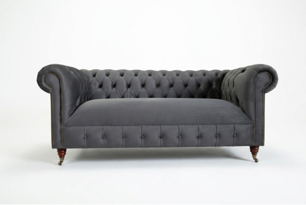 Canapé classique Chesterfield pour salon, meuble canapé, siège en tissu rembourré, canapés.