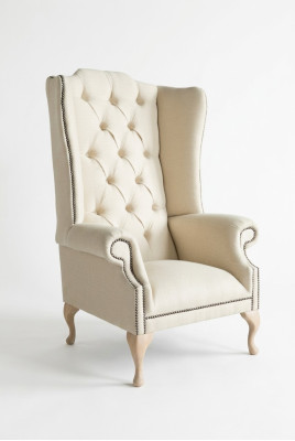 Fauteuil Chesterfield, canapé individuel, sofa, rembourrage en velours, cuir, tissu, relax, neuf