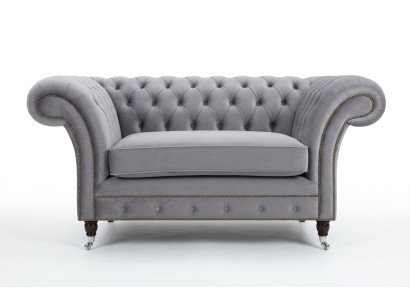 Canapé Chesterfield Sofa Garniture Rembourrée 1,5 Places Canapés Classique Fauteuil Une Place