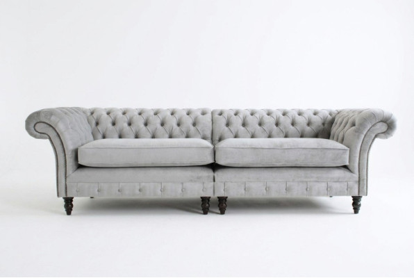 Haute qualité Chesterfield Tapisserie Canapé Textile Canapé pas cher canapés en microfibre neufs