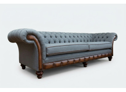Canapé en cuir Chesterfield, canapé en tissu, canapé, canapé-lit, rembourrage du salon sur mesure