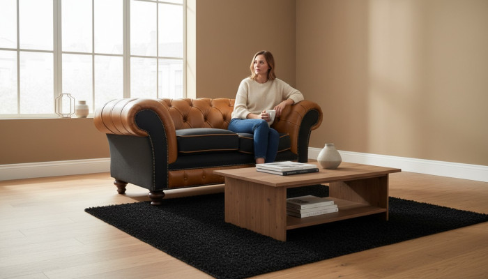 Classique salon Chesterfield meubles canapé sofa canapés siège rembourrage canapés