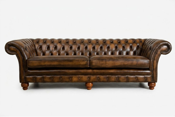 Canapé Chesterfield 4 places Salon Canapé Canapés Rembourrage Canapés neufs XXL Grand