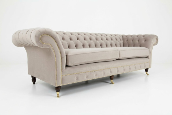 Canapé 4 places xxl Canapé Siège Rembourrage Sofas Canapés Design Chesterfield