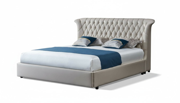 Lit rembourré Lits Lit Rembourrage Designer Hôtel Chesterfield Luxe Design