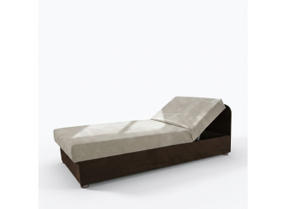 Lit Lits 80*200 Chambre à coucher Cuir Rembourrage Textile Cadre de lit Tissu Textile