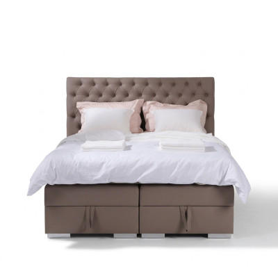 Chambre de luxe Lit Design d'ameublement Luxe Lits doubles d'hôtel Chesterfield