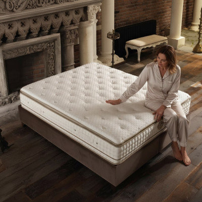 Matelas de haute qualité Lits d'hôtel Matelas King Size de qualité royale 7 Zones