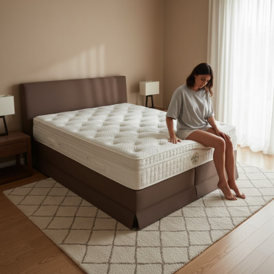 Matelas de haute qualité matelas 7 zones lit visco mousse Vogue luxe neuf