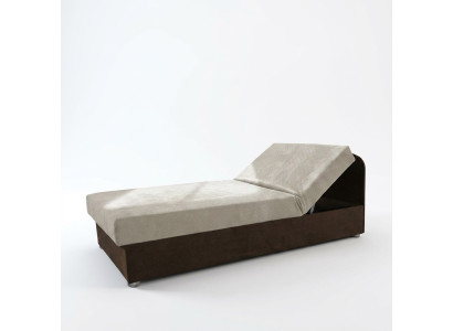 Lit Lits Bois Cuir 80x200cm Rembourré Design Matelas Cuir Hôtel Sommier Meubles