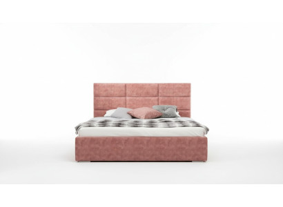 Lit double design classique de haute qualité textile cadres lit lits 140 x 200