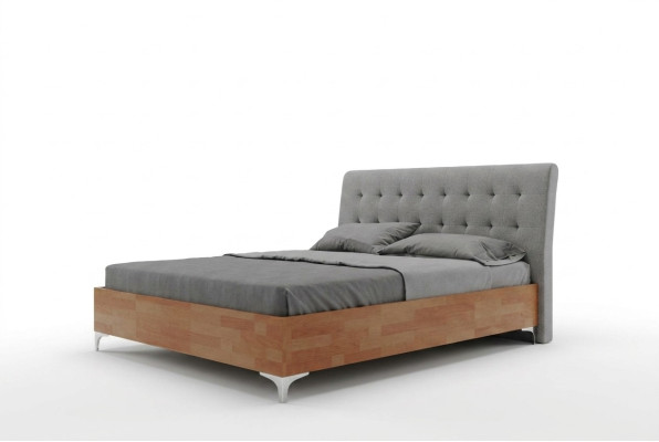 Conception de matelas de lit de luxe double hôtel lits 160x200cm chambre à coucher cuir