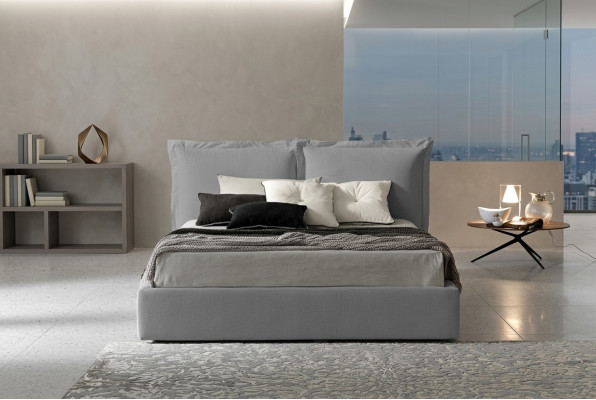 Design de matelas de lit de luxe double pour hôtel 180x200 cm chambre à coucher en cuir neuf