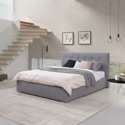 Cadres de lit, lit, chambre à coucher, lits, textile, cuir, hôtel, luxe, rembourré, design.
