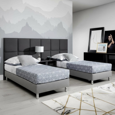 Conception de literie, lits doubles de luxe pour hôtel, mariage 80/160x200cm, chambre à coucher.