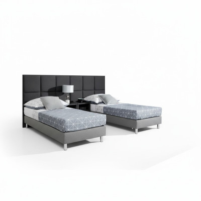 Conception de literie, lits doubles de luxe pour hôtel, mariage 80/160x200cm, chambre à coucher.