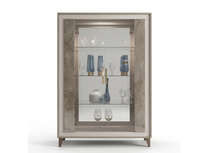 Ziegenbrustvitrine Kommodenvitrine Kommoden Vitrine Glas Designer Kleiderschränke Schränke