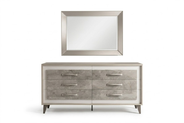 Commode à tiroirs Designer Buffet latéral Buffet bas Étagère de salon de luxe