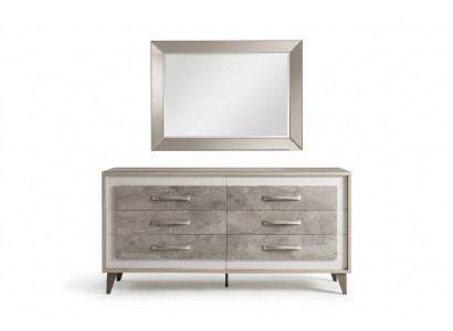 Commode à tiroirs Designer Buffet latéral Buffet bas Étagère de salon de luxe