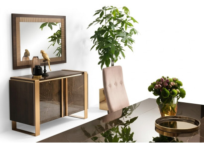 Commode Designer Buffet bas Buffet bas Armoire Salon Étagère décorative