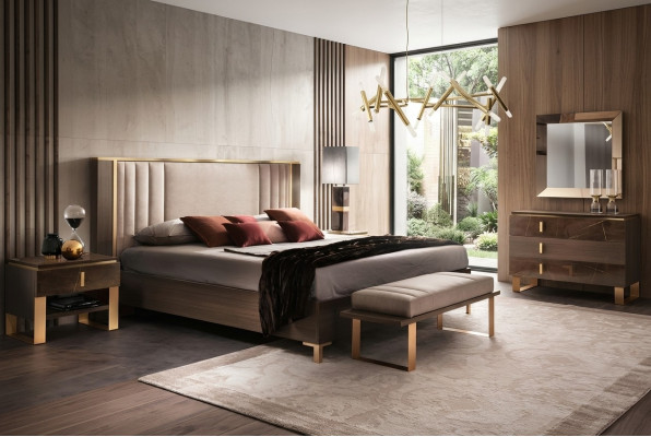 Arredo Alassic Meubles 3 pièces. Suite italienne Chambre à coucher Tables de chevet Set