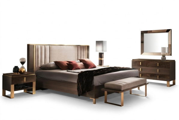 Arredo Alassic Meubles 3 pièces. Suite italienne Chambre à coucher Tables de chevet Set